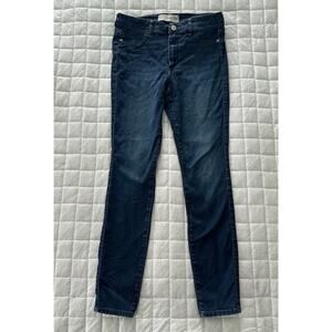 ABERCROMBIE FITCH Jeans Womens Legging High Rise Dark Wash Stretch | 6 / 28"